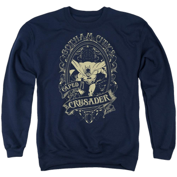 DC Comics Gotham Crusader - Men's Crewneck Sweatshirt Men's Crewneck Sweatshirt Batman   