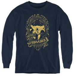 Dc Batman Gotham Crusader - Youth Long Sleeve T-Shirt Youth Long Sleeve T-Shirt Batman   