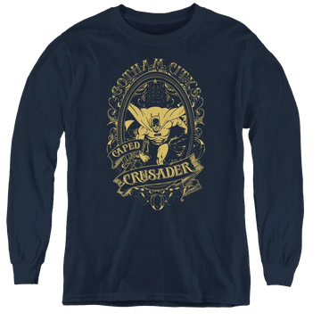 Dc Batman Gotham Crusader - Youth Long Sleeve T-Shirt Youth Long Sleeve T-Shirt Batman   