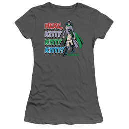 Catwoman Here Kitty - Juniors T-Shirt Juniors T-Shirt Catwoman   