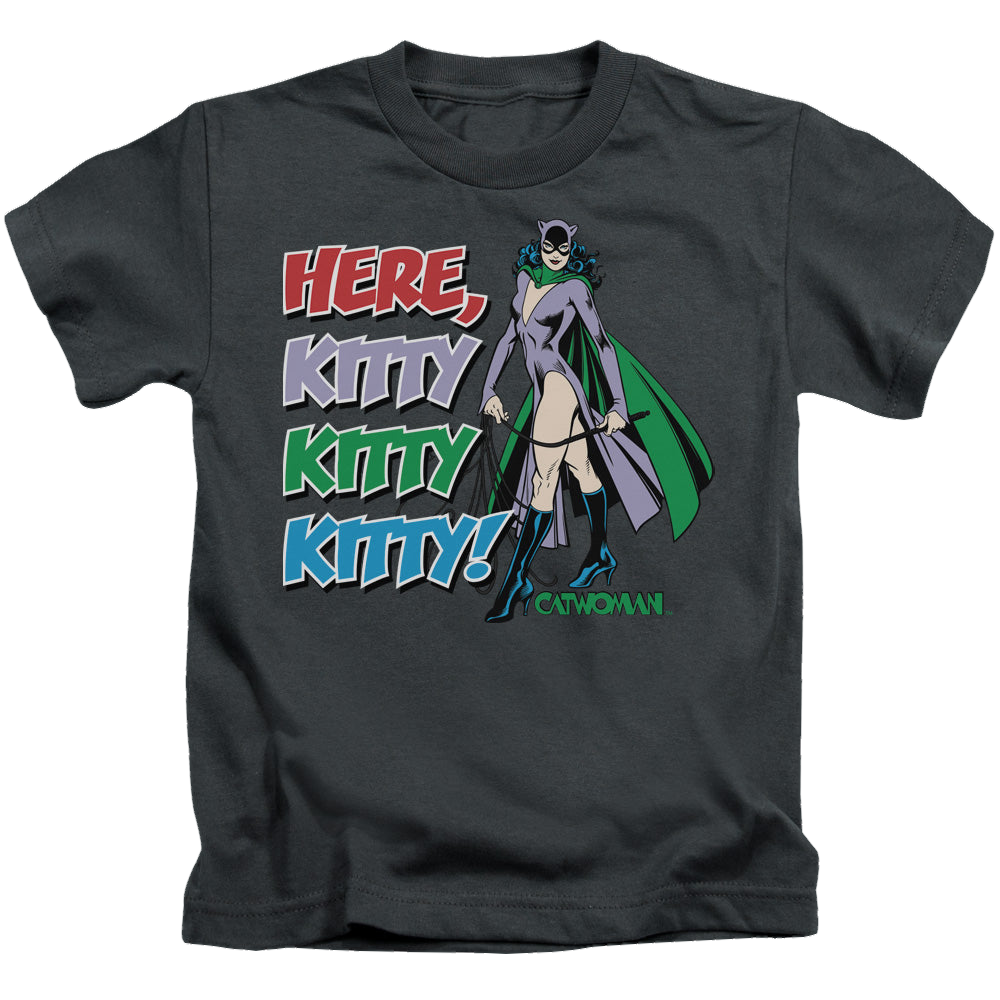 Catwoman Here Kitty - Kid's T-Shirt Kid's T-Shirt (Ages 4-7) Catwoman   