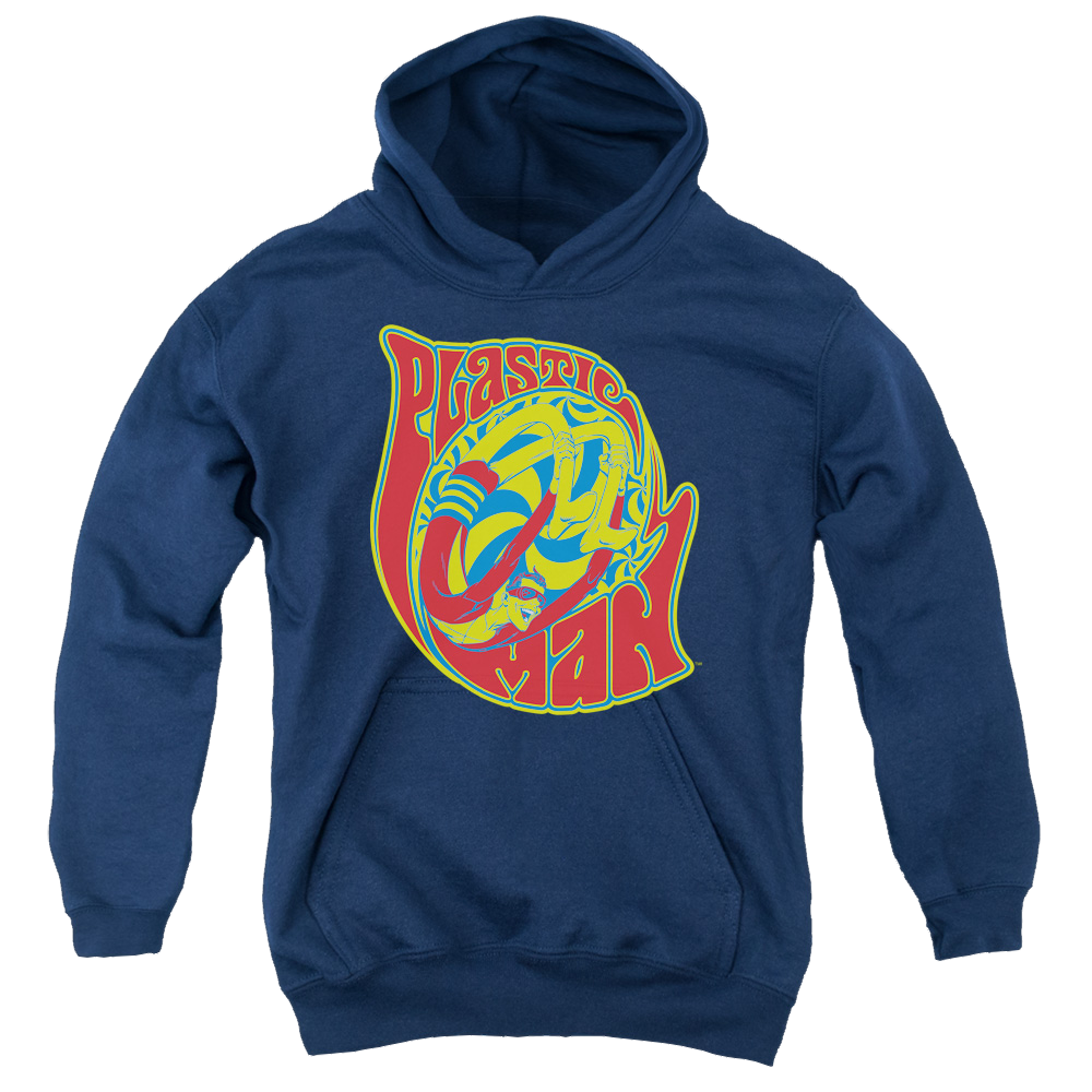 Plastic Man How I Roll - Youth Hoodie Youth Hoodie (Ages 8-12) Plastic Man   