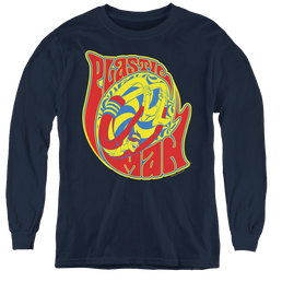 Plastic Man How I Roll - Youth Long Sleeve T-Shirt Youth Long Sleeve T-Shirt Plastic Man   
