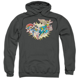 DC Comics Please Get Me - Pullover Hoodie Pullover Hoodie Justice League   