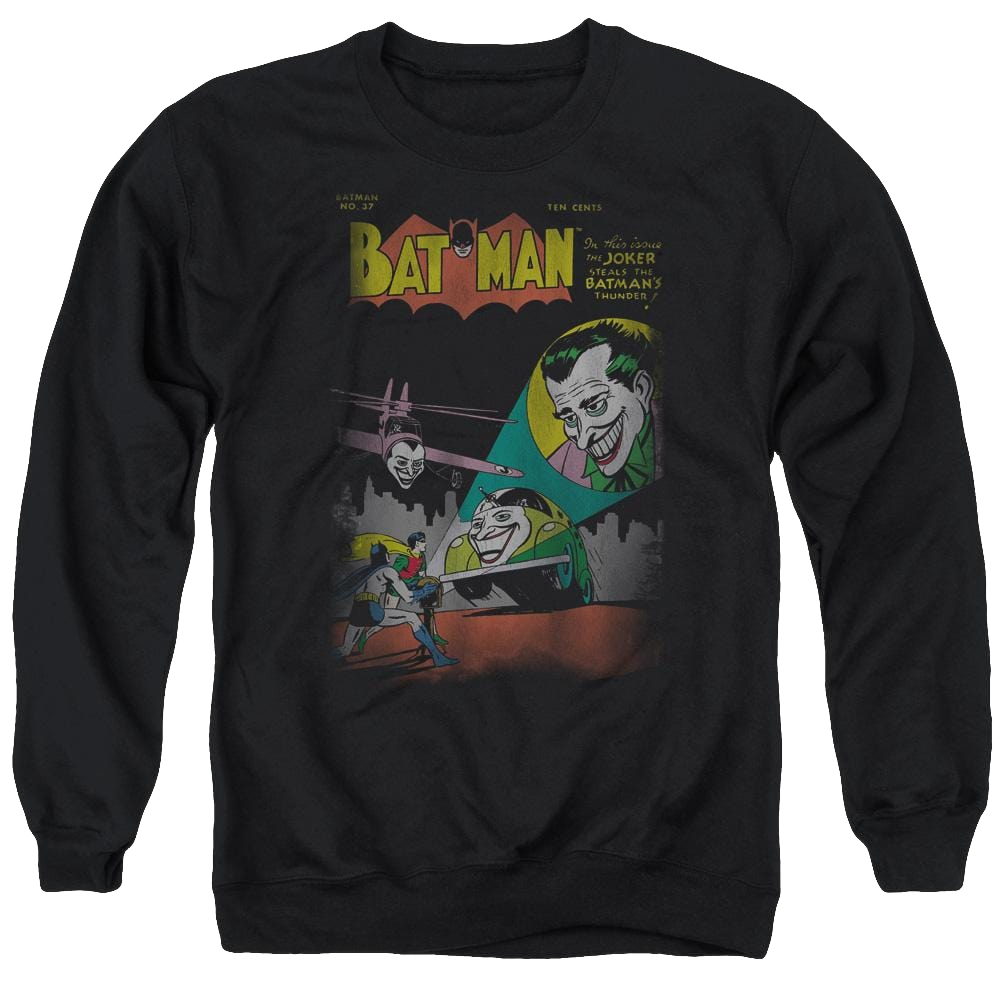 DC Comics Wrong Signal - Men's Crewneck Sweatshirt Men's Crewneck Sweatshirt Batman   
