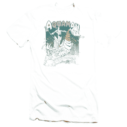 Aquaman Catch A Wave - Men's Premium Slim Fit T-Shirt Men's Premium Slim Fit T-Shirt Aquaman   