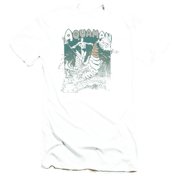 Aquaman Catch A Wave - Men's Premium Slim Fit T-Shirt Men's Premium Slim Fit T-Shirt Aquaman   