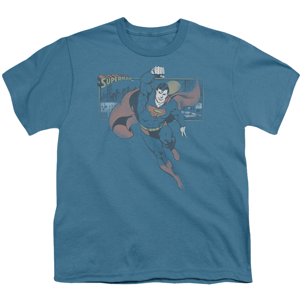 Superman This Is A Job For - Youth T-Shirt Youth T-Shirt (Ages 8-12) Superman   
