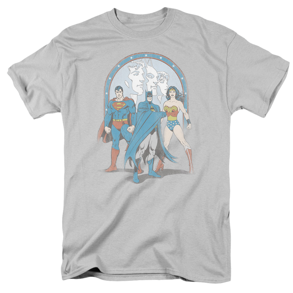 Justice League Trinity - Men's Regular Fit T-Shirt Men's Regular Fit T-Shirt Justice League   