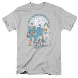Justice League Trinity - Men's Regular Fit T-Shirt Men's Regular Fit T-Shirt Justice League   