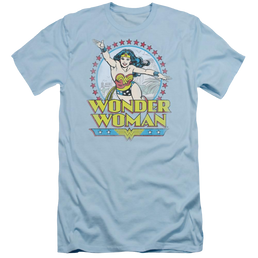 DC Comics Star Of Paradise Island - Men's Slim Fit T-Shirt Men's Slim Fit T-Shirt Wonder Woman   