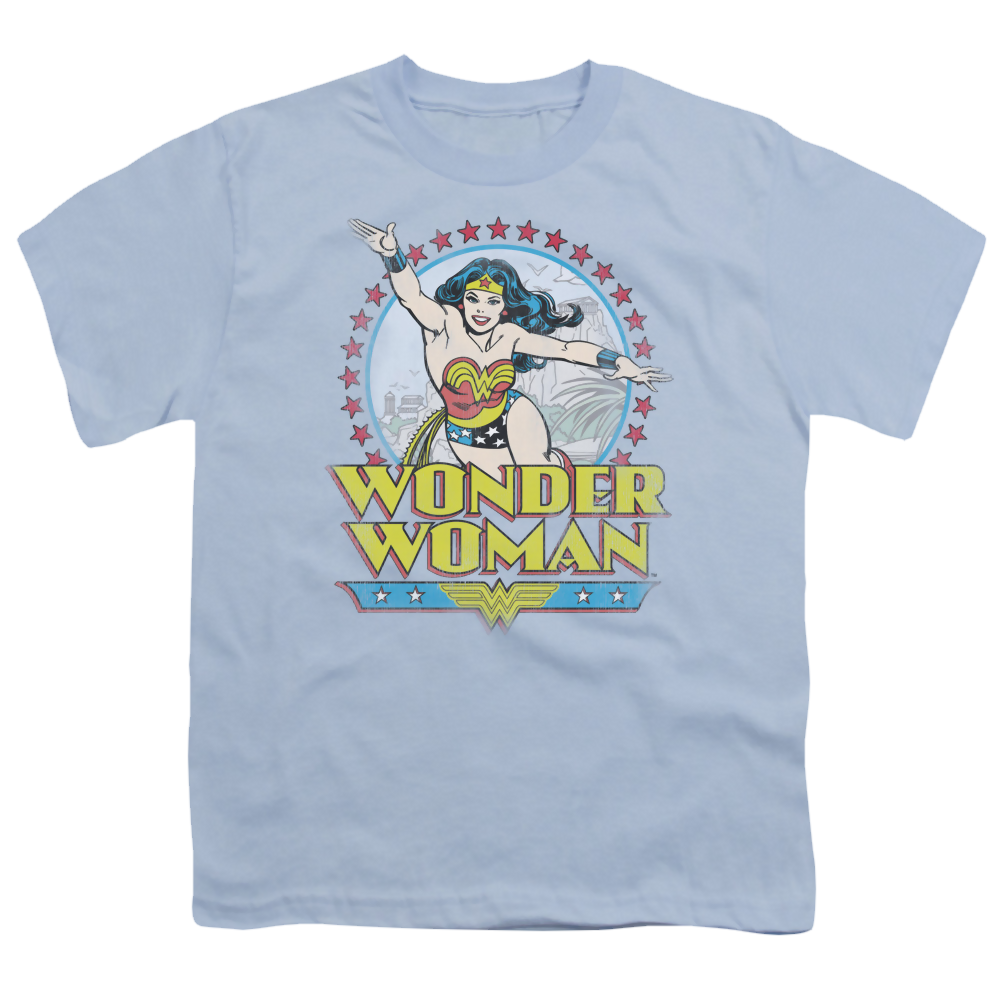Wonder Woman Star Of Paradise Island - Youth T-Shirt Youth T-Shirt (Ages 8-12) Wonder Woman   