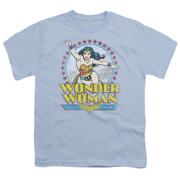 Wonder Woman Star Of Paradise Island - Youth T-Shirt Youth T-Shirt (Ages 8-12) Wonder Woman   