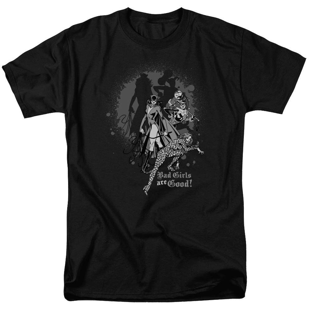 DC Comics Bad Girls Are Good - Men's Regular Fit T-Shirt Men's Regular Fit T-Shirt Justice League   