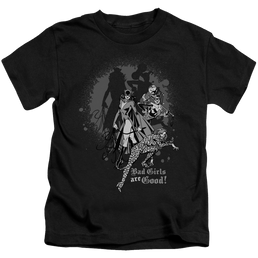 Justice League Bad Girls Are Good - Kid's T-Shirt Kid's T-Shirt (Ages 4-7) Justice League   