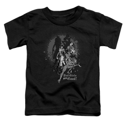 Justice League Bad Girls Are Good - Toddler T-Shirt Toddler T-Shirt Justice League   