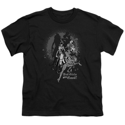 Justice League Bad Girls Are Good - Youth T-Shirt Youth T-Shirt (Ages 8-12) Justice League   