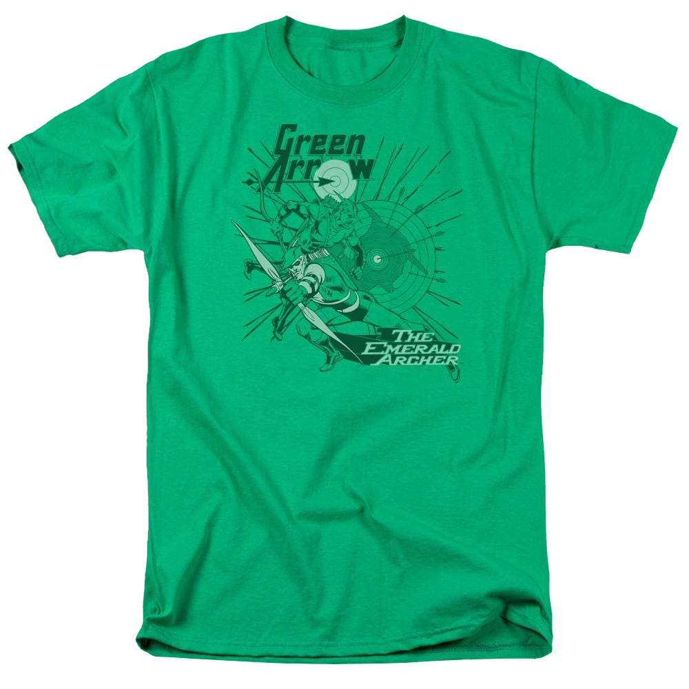 DC Comics The Emerald Archer - Men's Regular Fit T-Shirt Men's Regular Fit T-Shirt Green Arrow   
