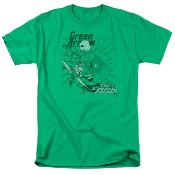 DC Comics The Emerald Archer - Men's Regular Fit T-Shirt Men's Regular Fit T-Shirt Green Arrow   