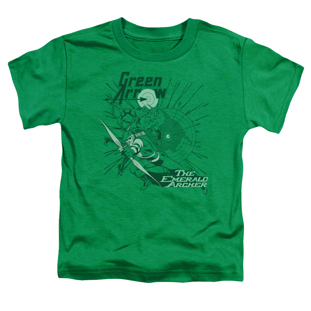 Green Arrow The Emerald Archer - Toddler T-Shirt Toddler T-Shirt Green Arrow   