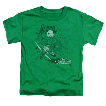 Green Arrow The Emerald Archer - Toddler T-Shirt Toddler T-Shirt Green Arrow   