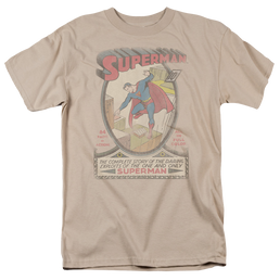 Superman Superman 1 Distressed - Men's Regular Fit T-Shirt Men's Regular Fit T-Shirt Superman   