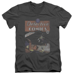 DC Comics Detective #27 Distressed - Men's V-Neck T-Shirt Men's V-Neck T-Shirt Superman   