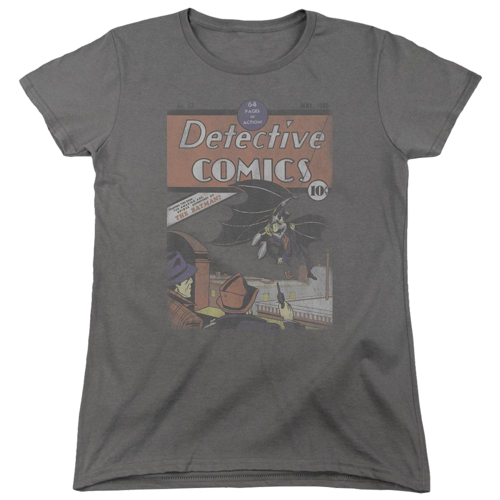 DC Comics Detective #27 Distressed - Women's T-Shirt Women's T-Shirt Superman   