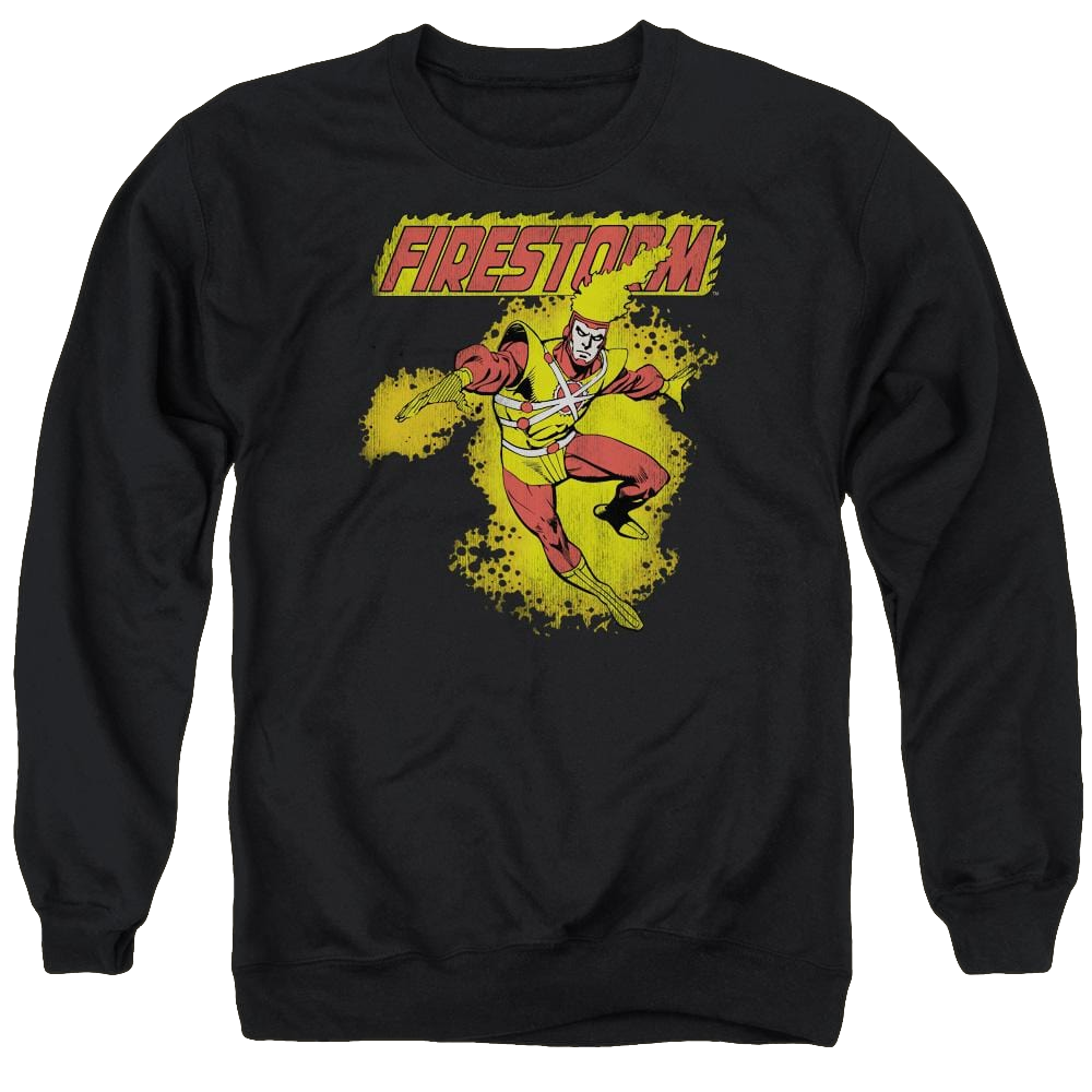 DC Comics Firestorm - Men's Crewneck Sweatshirt Men's Crewneck Sweatshirt Firestorm   