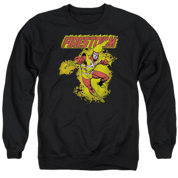 DC Comics Firestorm - Men's Crewneck Sweatshirt Men's Crewneck Sweatshirt Firestorm   