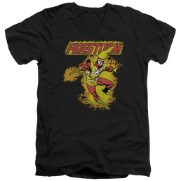 DC Comics Firestorm - Men's V-Neck T-Shirt Men's V-Neck T-Shirt Firestorm   