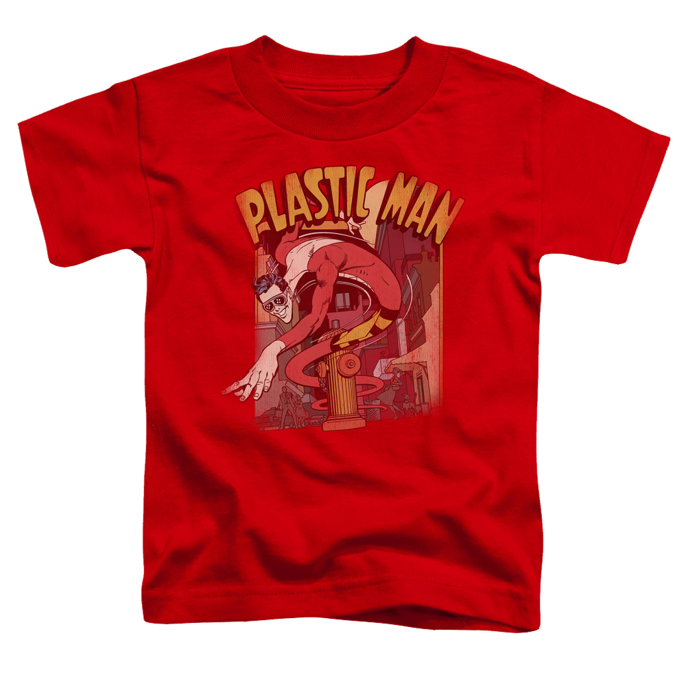 Plastic Man Plastic Man Street - Kid's T-Shirt Kid's T-Shirt (Ages 4-7) Plastic Man   
