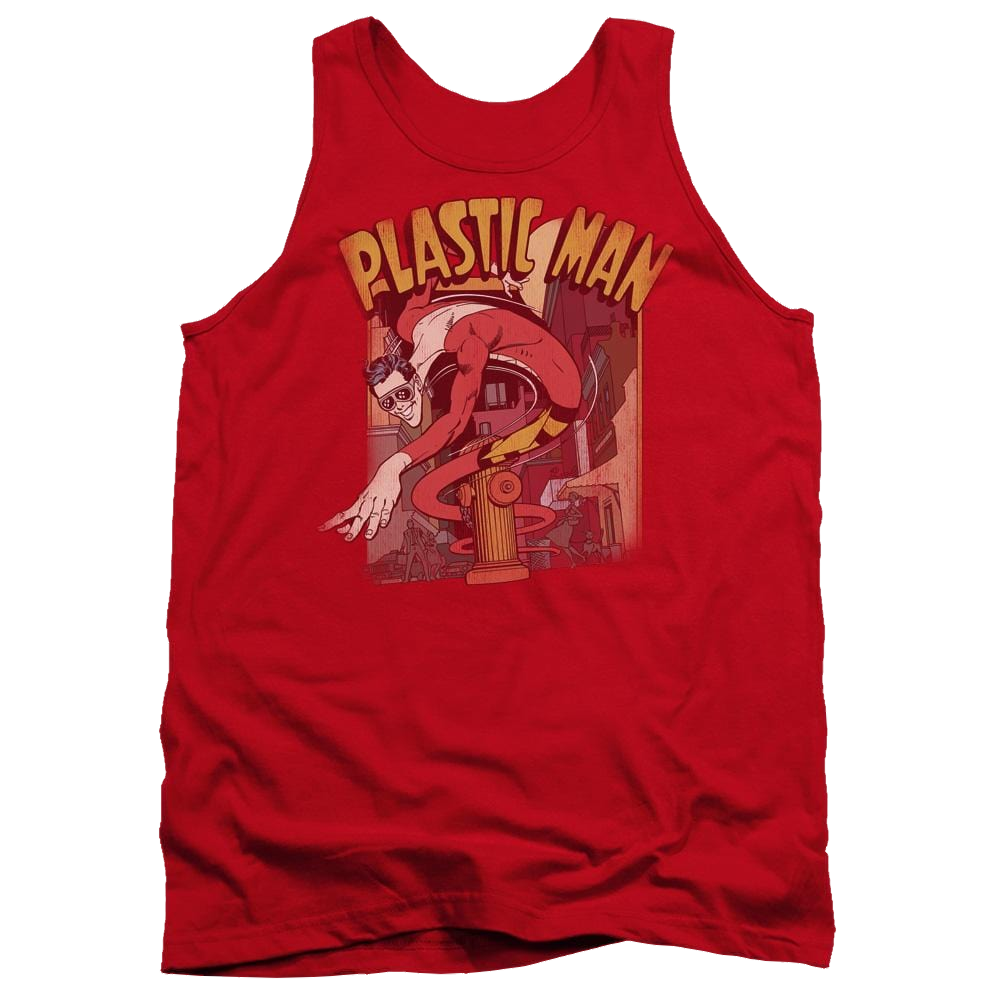 DC Comics Plastic Man Street Men's Tank Men's Tank Plastic Man   