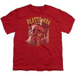 Plastic Man Plastic Man Street - Youth T-Shirt Youth T-Shirt (Ages 8-12) Plastic Man   
