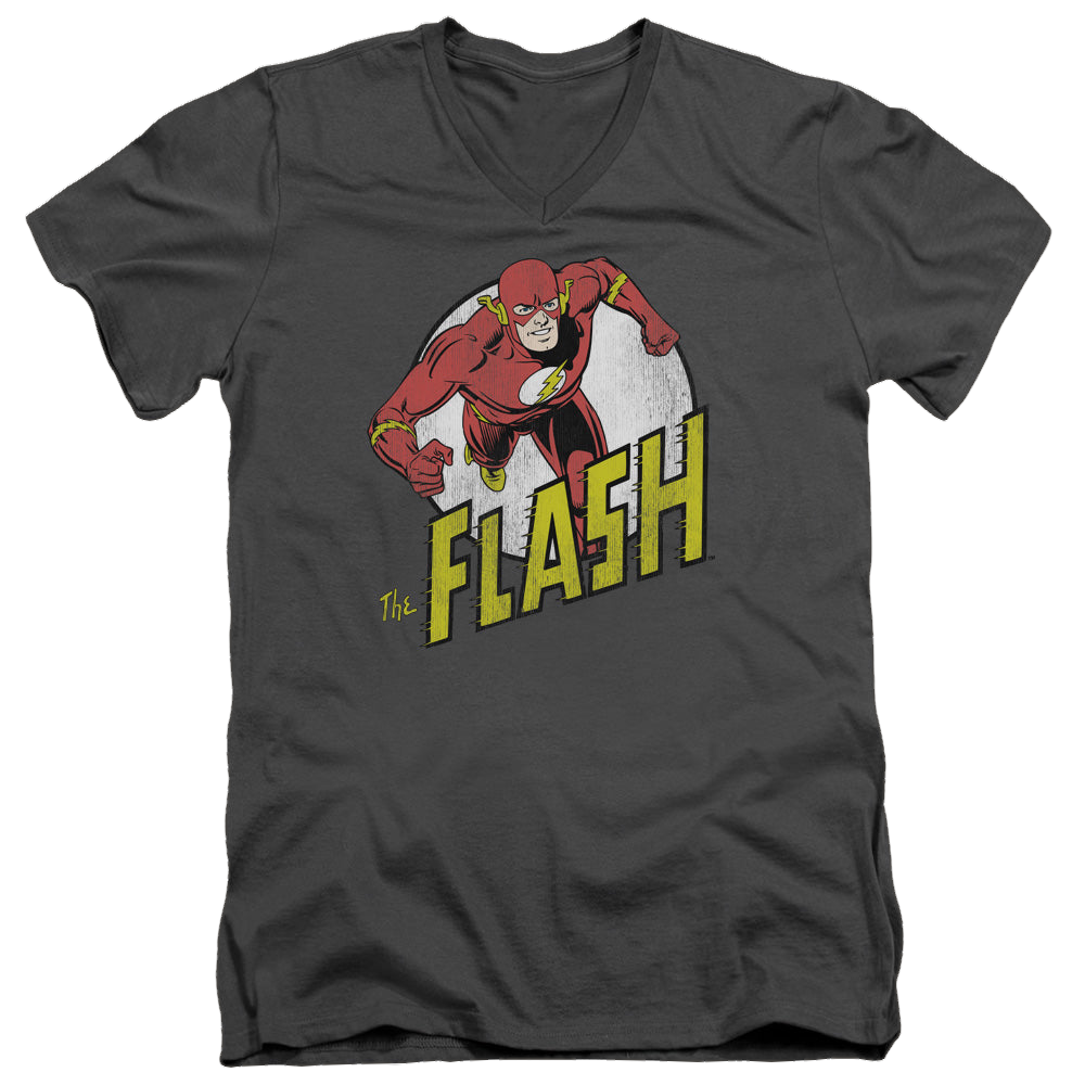 Flash, The Run Flash Run - Men's V-Neck T-Shirt Men's V-Neck T-Shirt The Flash   