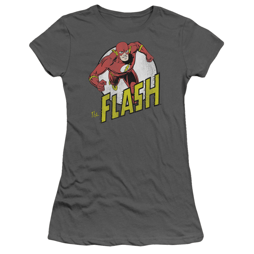 Flash, The Run Flash Run - Juniors T-Shirt Juniors T-Shirt The Flash   