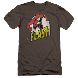 Flash, The Run Flash Run - Men's Premium Slim Fit T-Shirt Men's Premium Slim Fit T-Shirt The Flash   