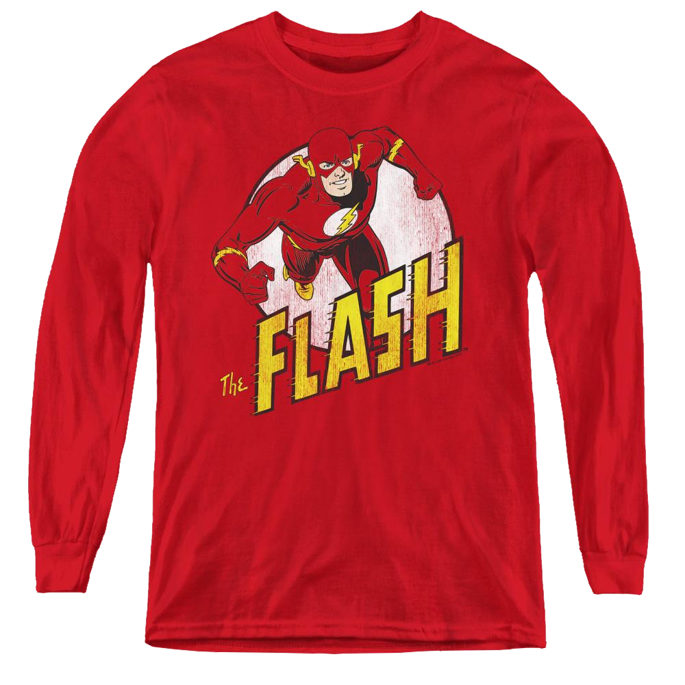 Flash, The The Flash - Youth Long Sleeve T-Shirt Youth Long Sleeve T-Shirt The Flash   