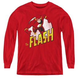 Flash, The The Flash - Youth Long Sleeve T-Shirt Youth Long Sleeve T-Shirt The Flash   