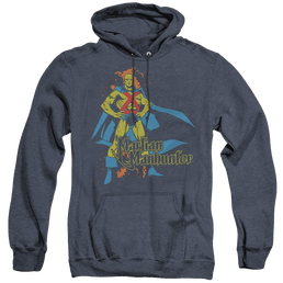 Martian Manhunter Martian Manhunter - Heather Pullover Hoodie Heather Pullover Hoodie Martian Manhunter   