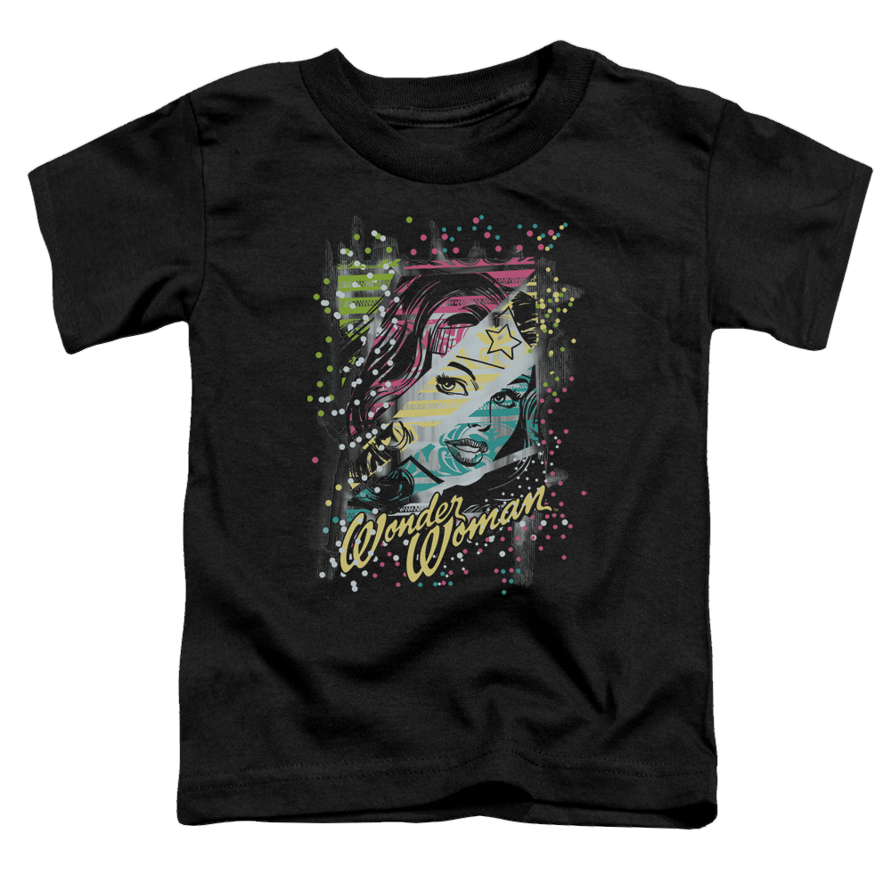 Wonder Woman Color Block - Toddler T-Shirt Toddler T-Shirt Wonder Woman   