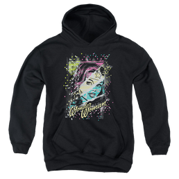 Wonder Woman Color Block - Youth Hoodie Youth Hoodie (Ages 8-12) Wonder Woman   