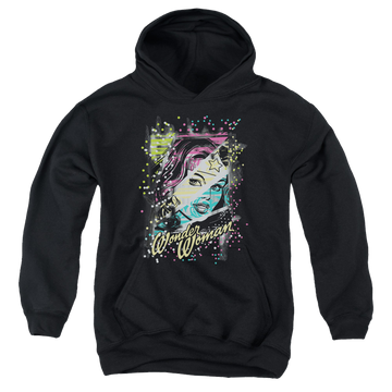Wonder Woman Color Block - Youth Hoodie Youth Hoodie (Ages 8-12) Wonder Woman   