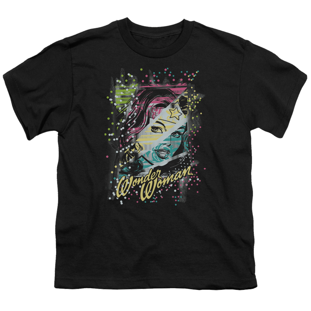 Wonder Woman Color Block - Youth T-Shirt Youth T-Shirt (Ages 8-12) Wonder Woman   