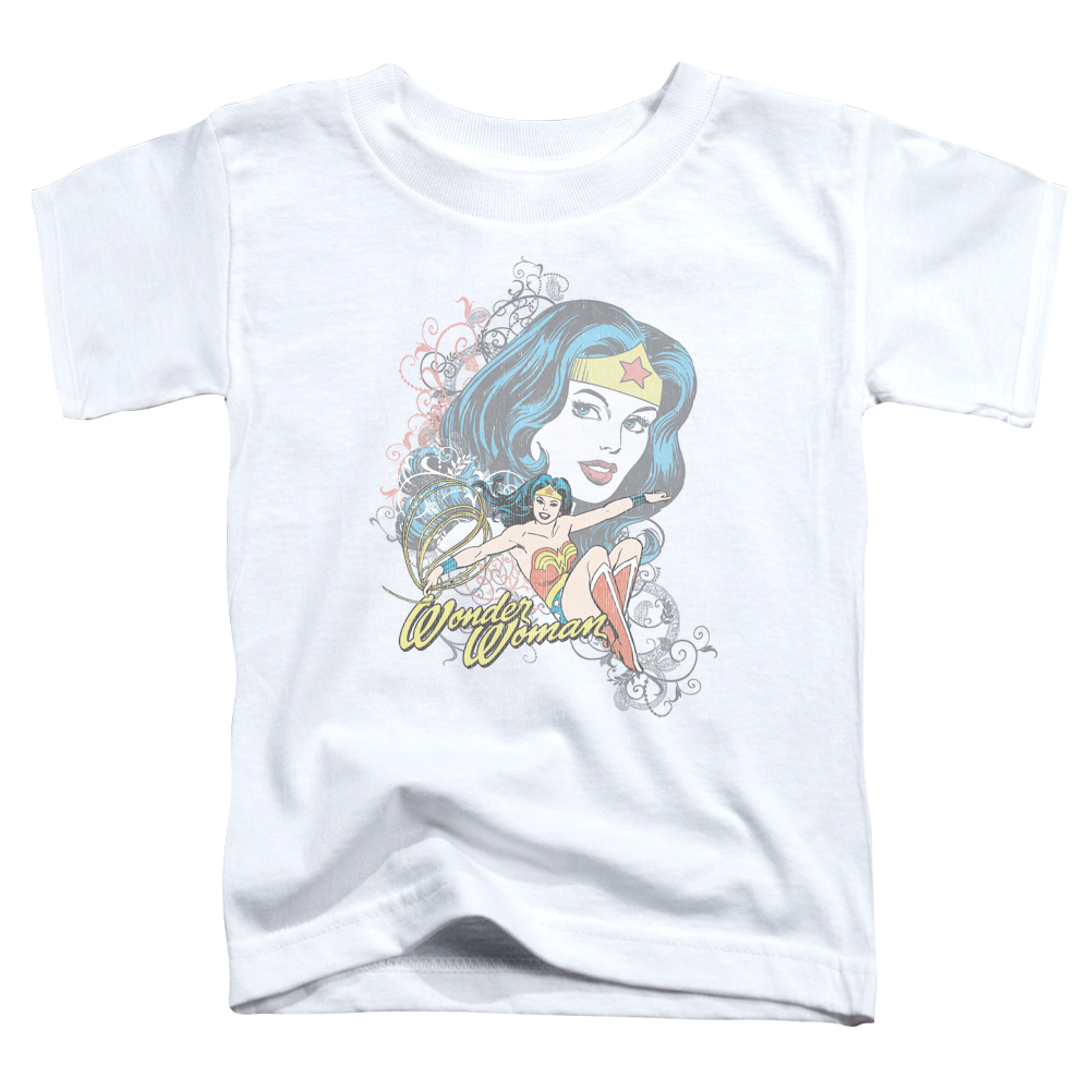 Wonder Woman Wonder Scroll - Kid's T-Shirt Kid's T-Shirt (Ages 4-7) Wonder Woman   