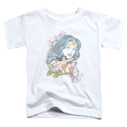 Wonder Woman Wonder Scroll - Kid's T-Shirt Kid's T-Shirt (Ages 4-7) Wonder Woman   