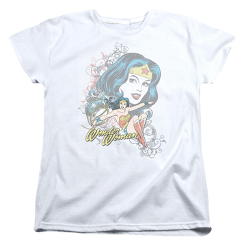 DC Comics Wonder Scroll - Women's T-Shirt Women's T-Shirt Wonder Woman   