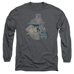 Batgirl Batgirl Biker - Men's Long Sleeve T-Shirt Men's Long Sleeve T-Shirt Batman   
