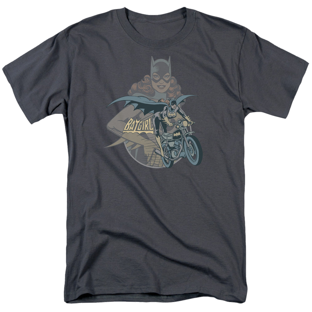 Batgirl Batgirl Biker - Men's Regular Fit T-Shirt Men's Regular Fit T-Shirt Batman   