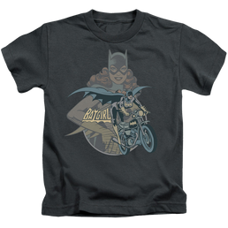 Batgirl Batgirl Biker - Kid's T-Shirt Kid's T-Shirt (Ages 4-7) Batman   